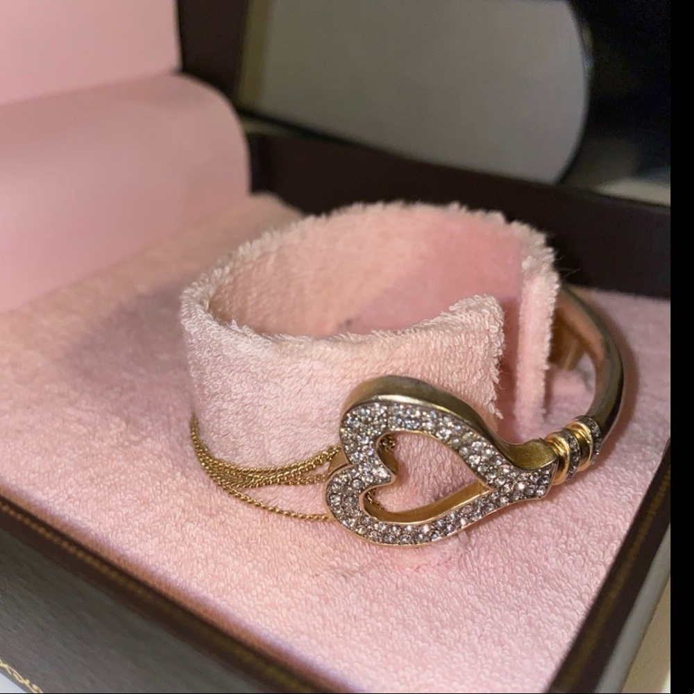 Juicy couture Beautiful key to my heart bracelet